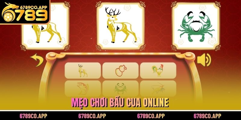 Mẹo chơi bầu cua online