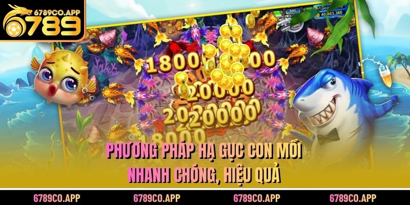 Phương pháp hạ gục con mồi nhanh chóng, hiệu quả